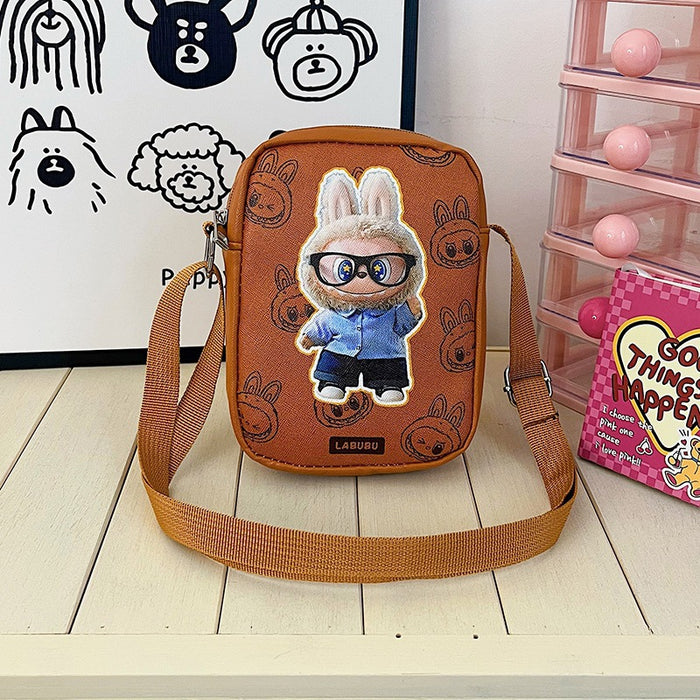 Wholesale Cartoon Crossbody Bag Soft Cute Large Capacity  Bag