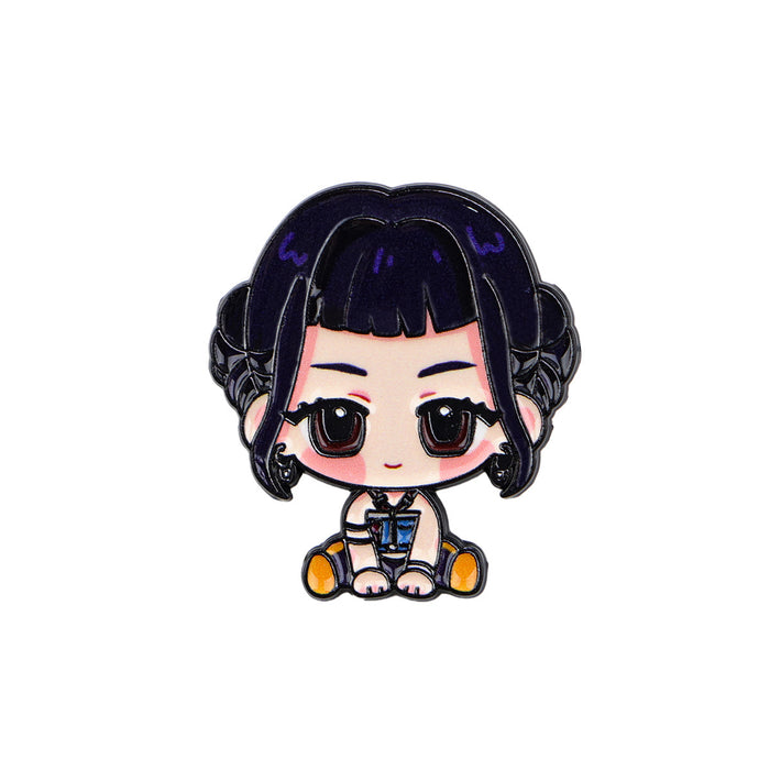 Wholesale Kpop Anime Character Brooch Badge Clothing Backpack Decoration Alloy