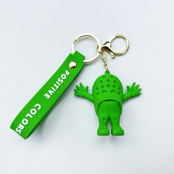 Wholesale PVC Cartoon Doll Keychain JDC-KC-WuYi197