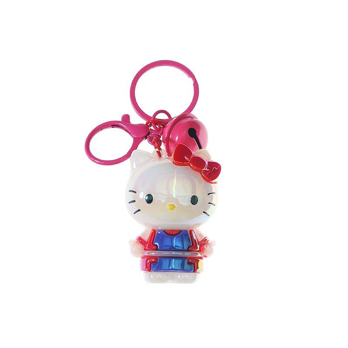 Wholesale New Keychain Creative Soft Rubber Cartoon Anime Cute Bag Pendant Car Keychain Gift