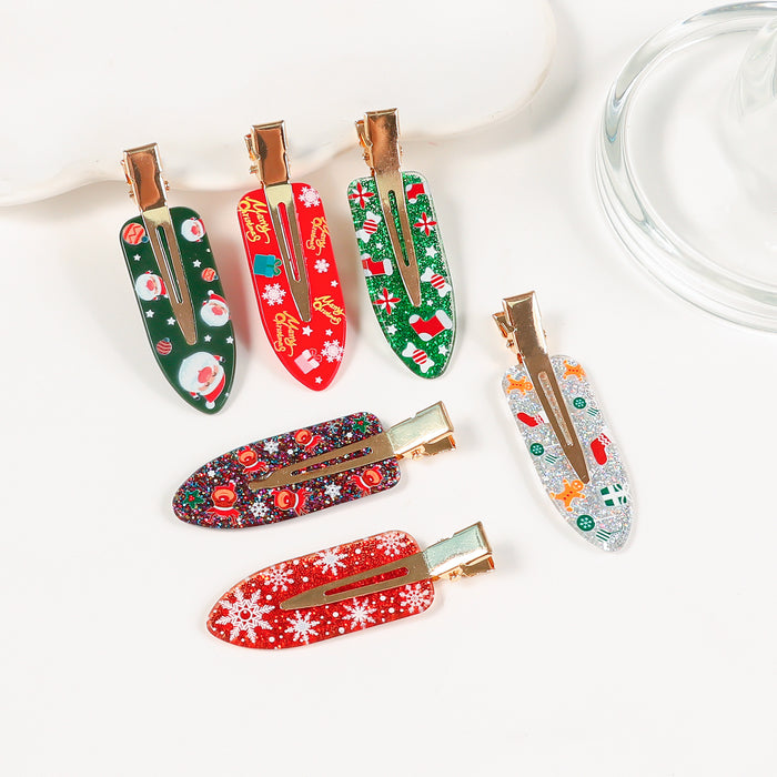 Wholesale Christmas hairpin bangs side hair accessories Hair Clips