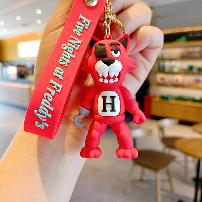 Wholesale Mutant Animal Cartoon Doll Silicone Keychain JDC-KC-MingT064