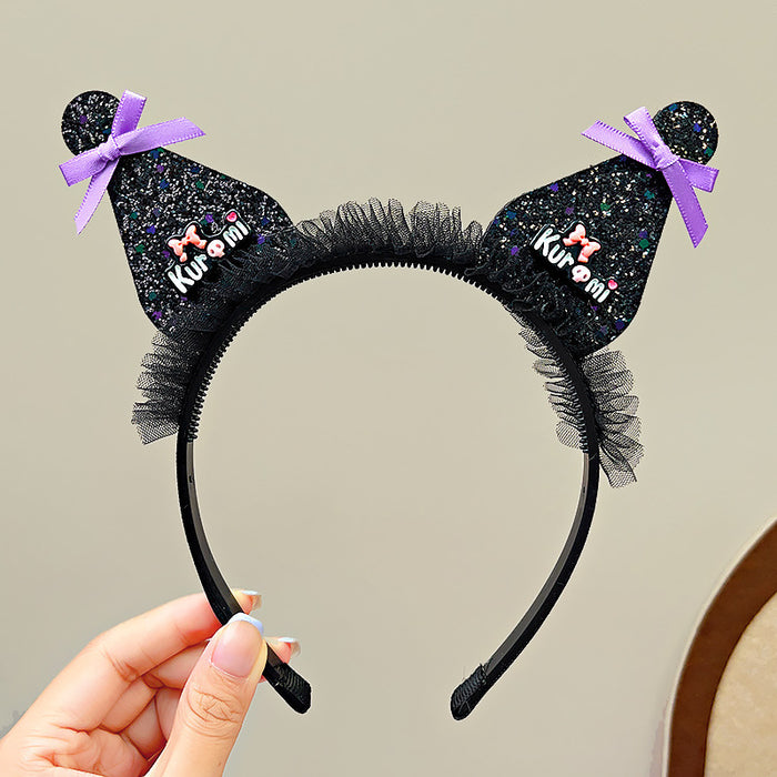 Wholesale 3D Ear Bow Fabric Headband JDC-HD-HengX004