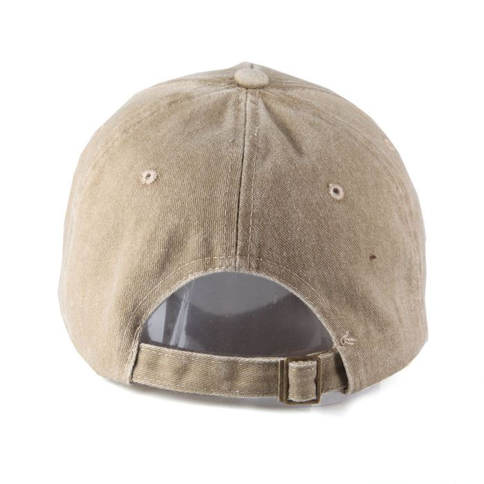 Wholesale Washed Letter Baseball Cap