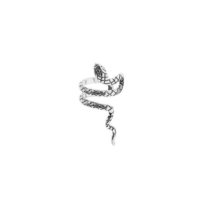 Wholesale Serpentine earrings, small snake earrings, ear bone clip, zircon snake head, ear clasp, no ear hole, ear clip