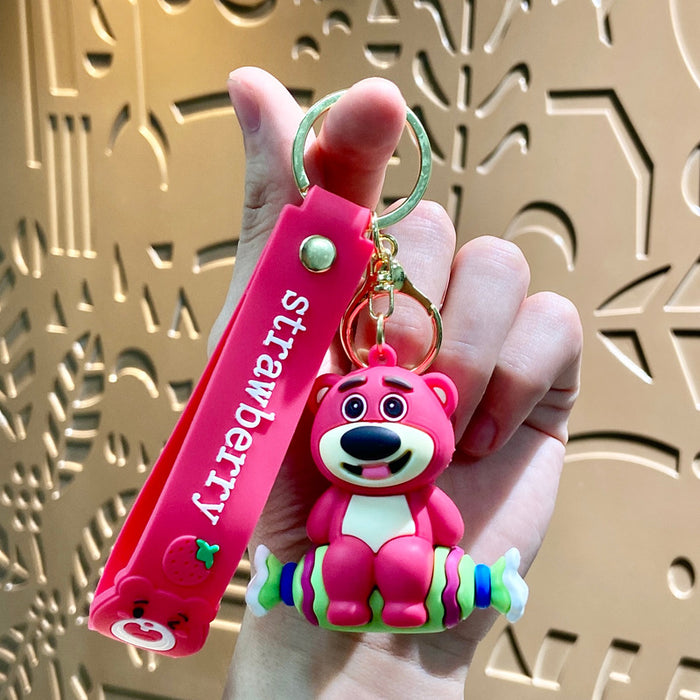 Wholesale PVC Cartoon Doll Keychain JDC-KC-Benxin011