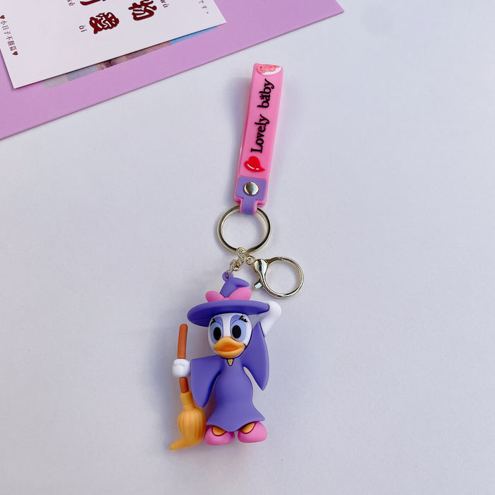 Wholesale Cute Cartoon PVC Doll Keychains (F) JDC-KC-JuShu017