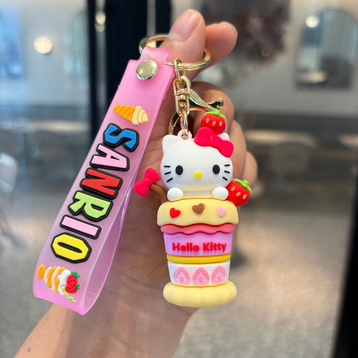 Wholesale PVC Cartoon Doll Keychain JDC-KC-PengYu029