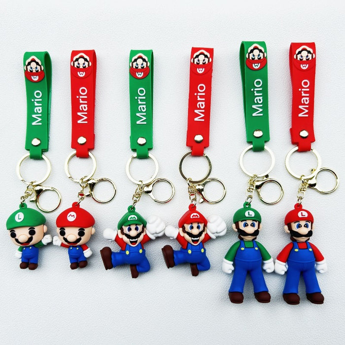 Wholesale PVC cartoon doll bicycle keychain JDC-KC-WuYi109