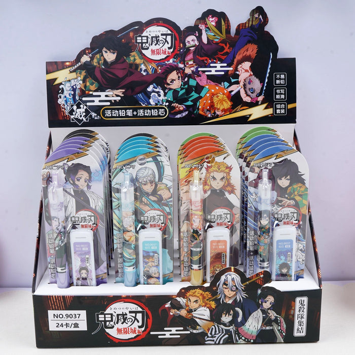 Wholesale Cartoon Automatic Pencil Set Combo Pack