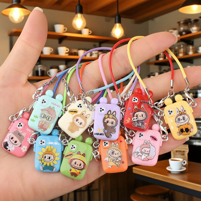 Wholesale Mini cartoon pendant creative accessories doll ornament