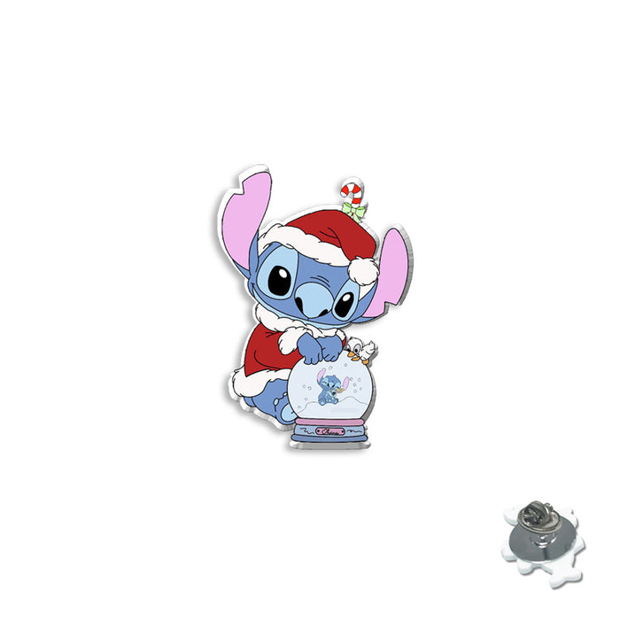 Wholesale Cartoon Christmas Series Resin Brooch JDC-BCH-XiangL005