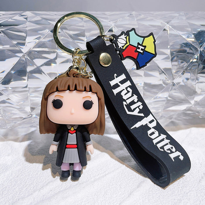 Wholesale Cartoon Anime Silicone Keychain JDC-KC-Qiwei035