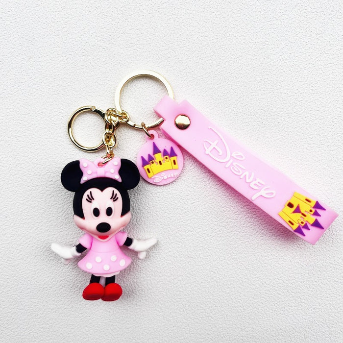 Wholesale PVC Cartoon Doll Keychain JDC-KC-ChuC010