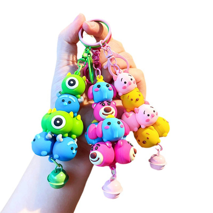 Wholesale Cartoon Cute Pvc Keychain JDC-KC-LeZi002