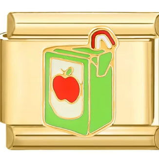 Wholesale Stainless Steel Module Bracelet Gold Plated Smiley Dolphin Crown Double Heart All Match Personality Assembly