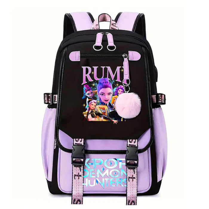 Wholesale  Fashionable Color-Block Unisex Backpack , Lightweight and Large Capacity