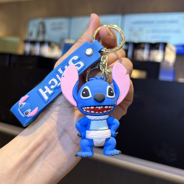 Wholesale Cartoon Silicone Keychains (F) JDC-KC-ZiXing003