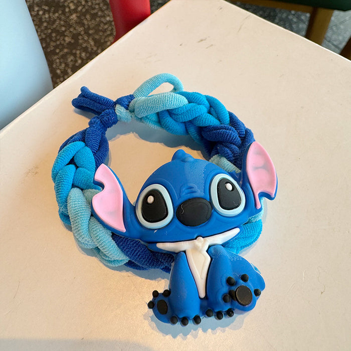 Wholesale Handmade cartoon hand rope small rubber band for boyfriend bracelet couple girlfriends hair rope women' s hair