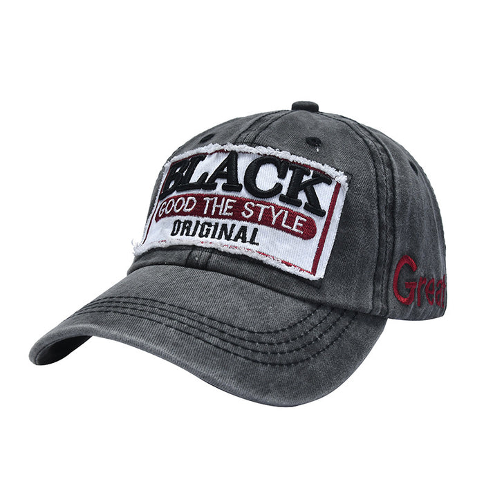 Wholesale Patch Large Letters Three-dimensional Embroidered Cotton Baseball Cap JDC-FH-GuanXiu003