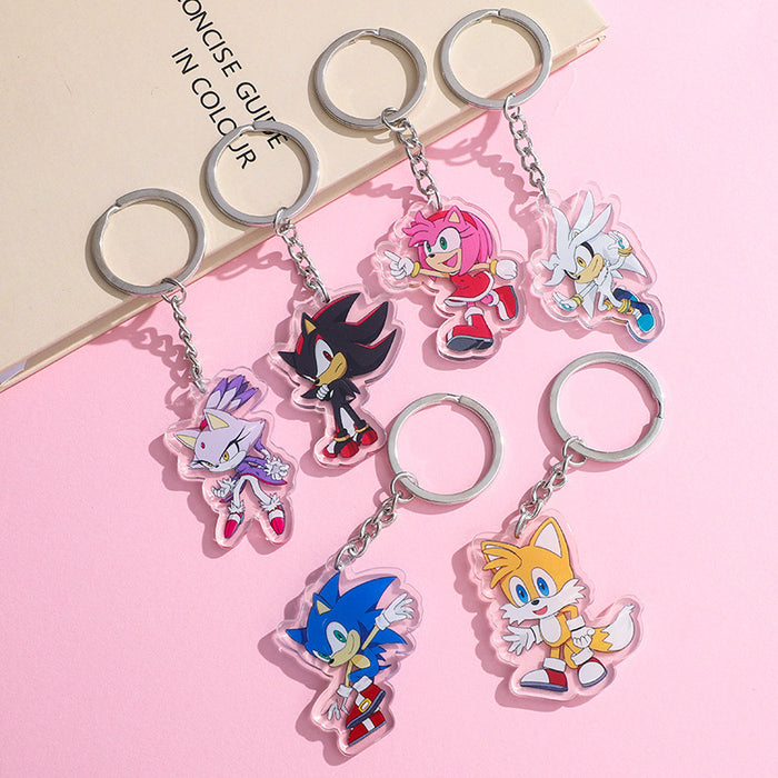 Wholesale Cartoon Cute Acrylic Keychain JDC-KC-AnDao002