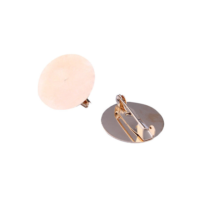 Wholesale Brooch Accessories Tray Pin Buckle Brooch Accessories Corsage