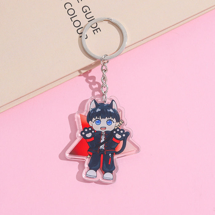 Wholesale Cartoon Cute Acrylic Keychain JDC-KC-AnDao011