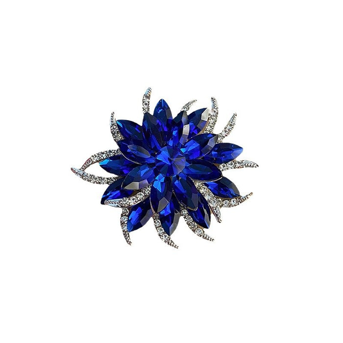 Wholesale Crystal Brooch Women's Diamond-encrusted Corsage Pin Accessories