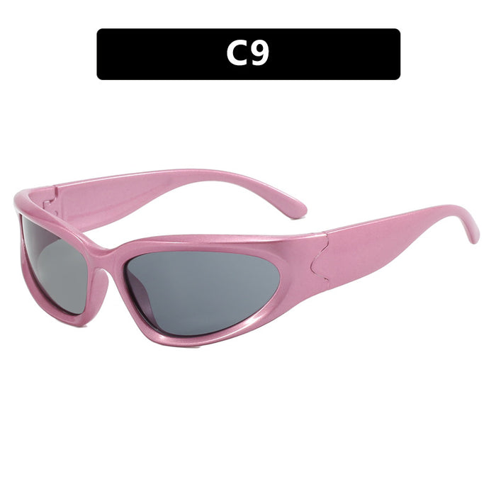 Wholesale New Punk Children's Sunglasses Fashion Cycling Sunglasses Street Photography Sunshade Sunglasses