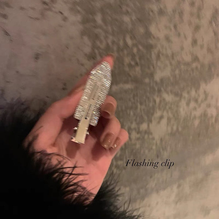 Wholesale Shiny and seamless hair clip headpiece with delicate hair accessories