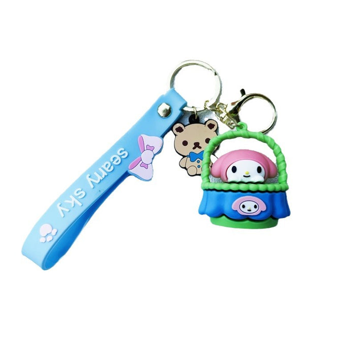 Wholesale PVC Cartoon Doll Keychain JDC-KC-WuYi123