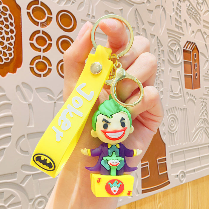 Wholesale Silicone Cartoon Doll Keychain JDC-KC-KuM004