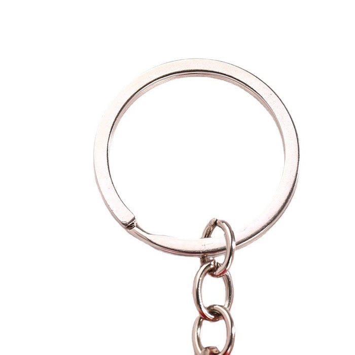 Wholesale plush long legs small coal ball pendant handmade fur ball key chain bag pendant accessories