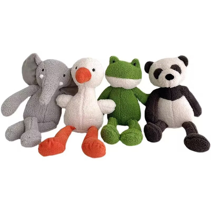 Wholesale Forgive Frog Doll Long-legged Elephant Plush Doll Panda Children's Sleeping Toy Comfort Doll Gift JDC-DO-MW004