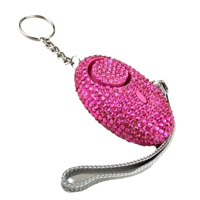 Wholesale Diamond Studded Personal Safety Alarm Chic Purple Fashion Accessory For Gift And Boutique Resale