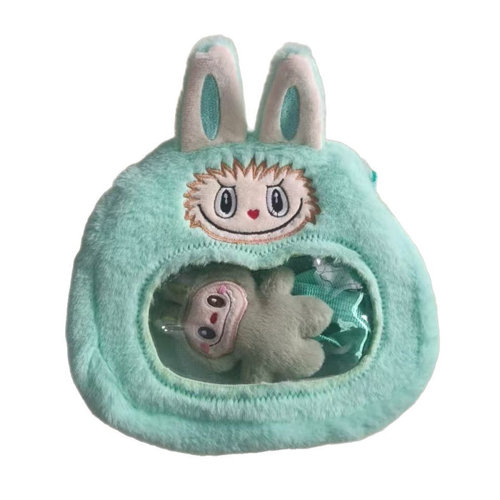 Wholesale Plush Cartoon Children' s Bag Cute Little Girl Doll Handbag Shoulder Bag