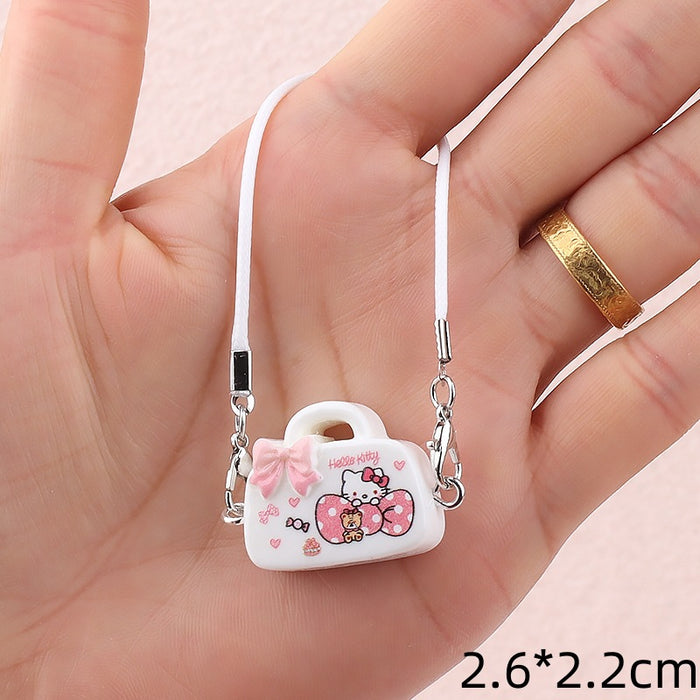 Wholesale Mini Cartoon Cat Handbag Keychain