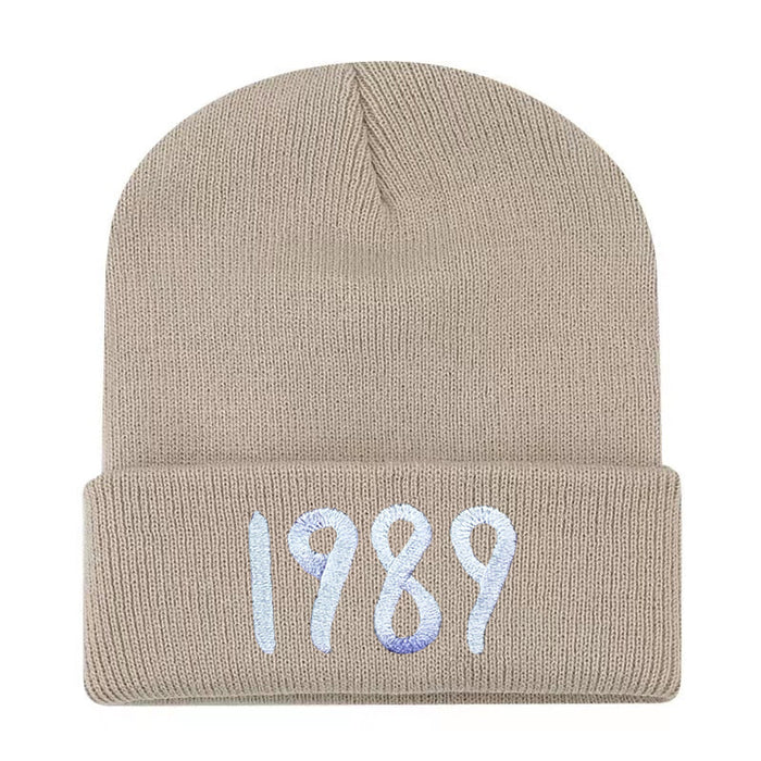 Wholesale 1989 Embroidery Knitted Wool Hat JDC-FH-Shengn011