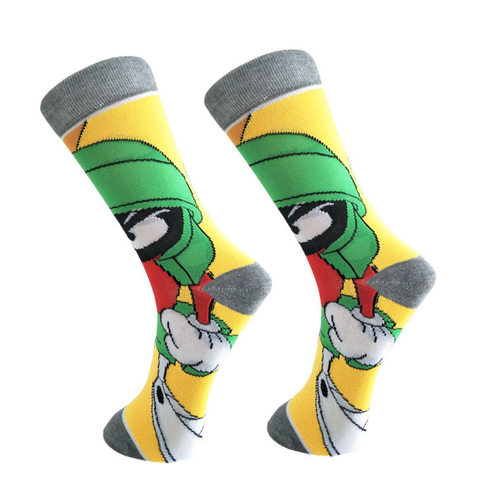 Wholesale Cotton Cartoon Middle Socks JDC-SK-YiYan074