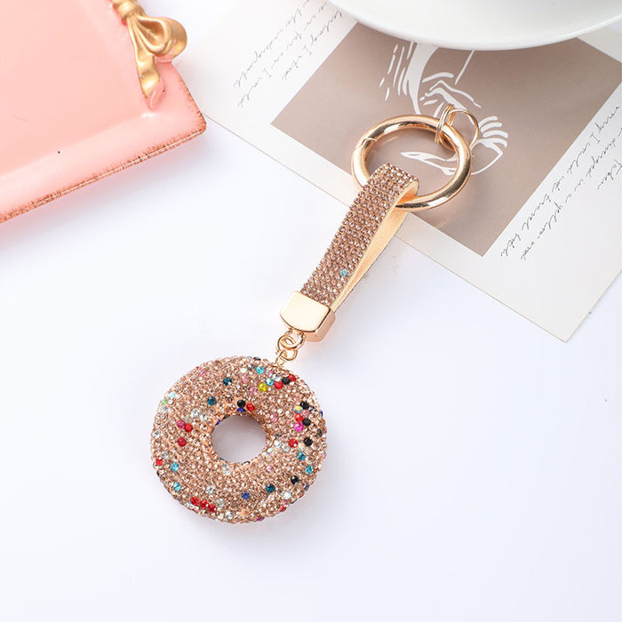 Wholesale Donut Clay Keychain