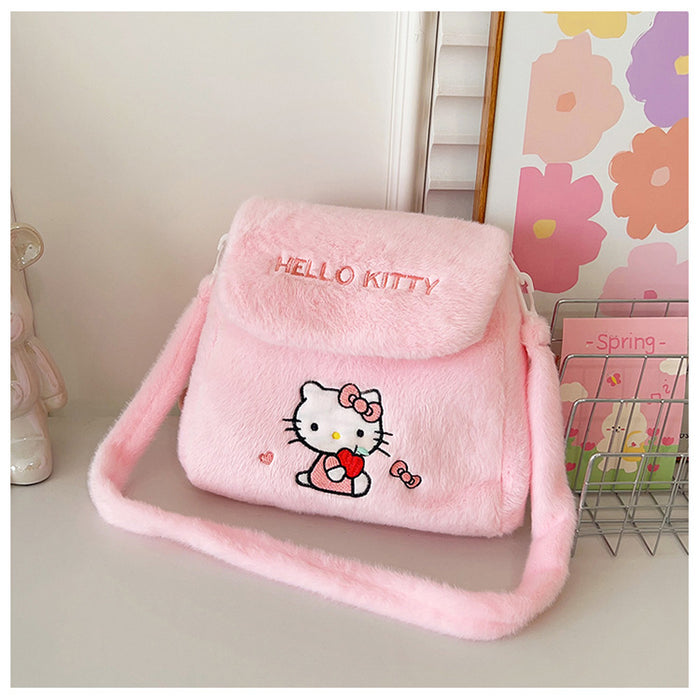 Wholesale Cute plush toy large capacity shouder bags for students