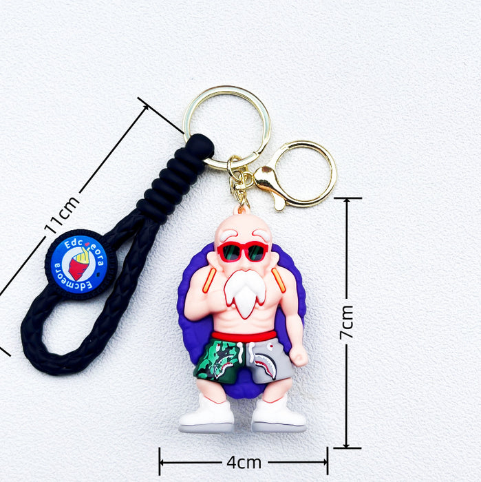 Wholesale PVC Cartoon Doll Keychain JDC-KC-WuYi206