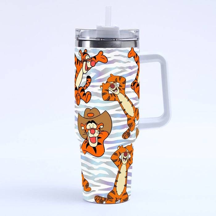 Wholesale Tumbler 3D printed cartoon pattern 40OZ stainless steel Ice Bullies Cup