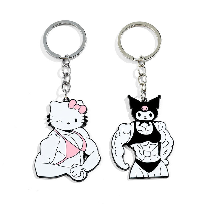 Wholesale Cartoon Zinc Alloy Keychain JDC-KC-GYu006