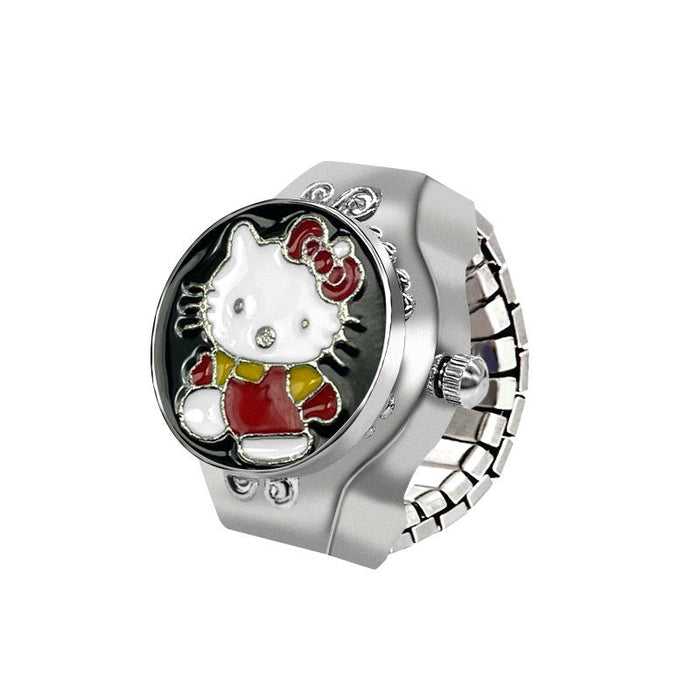 Wholesale Cat Quartz Watch Rings JDC-RS-BoZ001