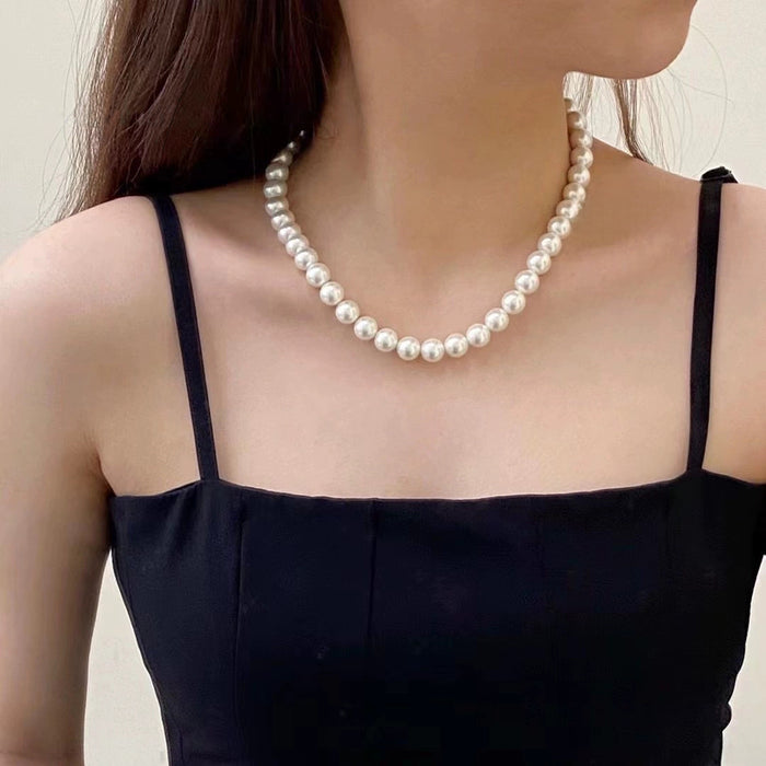 Wholesale Pearl minimalist collarbone chain new necklace necklace necklace