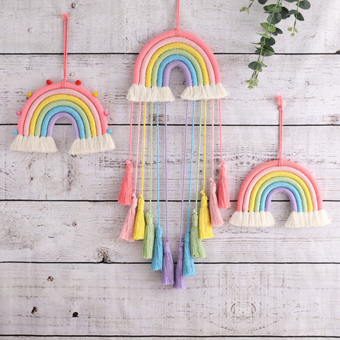 Wholesale Rainbow Tassel Creative Dream Catcher JDC-DC-ZH028