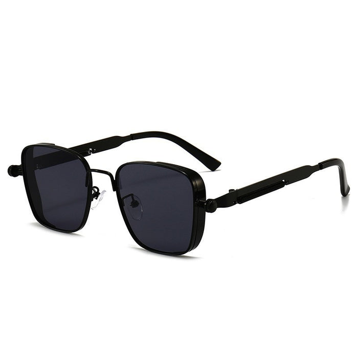 Wholesale New Retro Steam Metal Sunglasses with Personalized Style Box Sunglasses