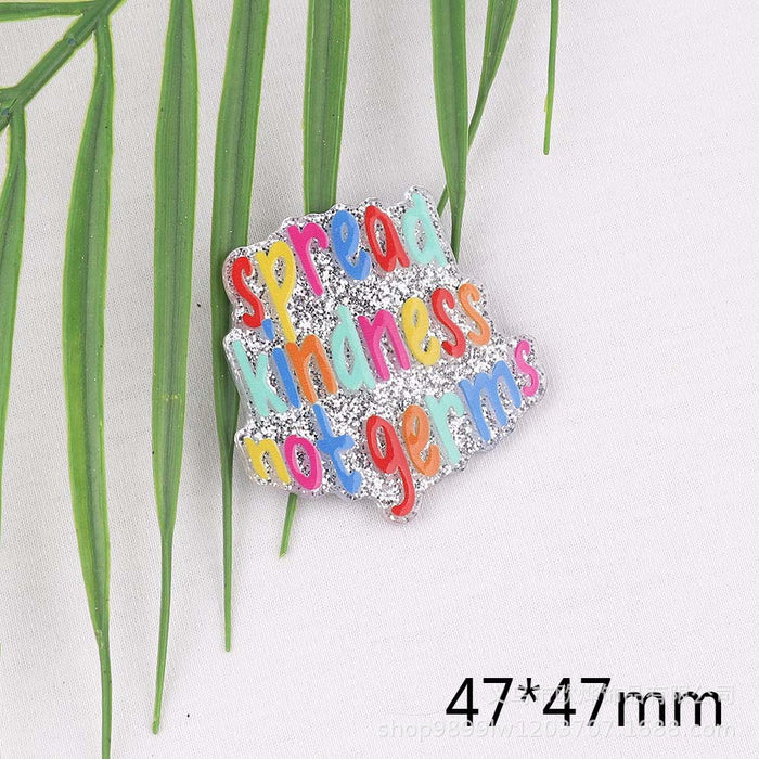 Wholesale Cartoon Organ Beverage Bottle Acrylic Pin DIY Patch Accessories JDC-FK-OuYie014