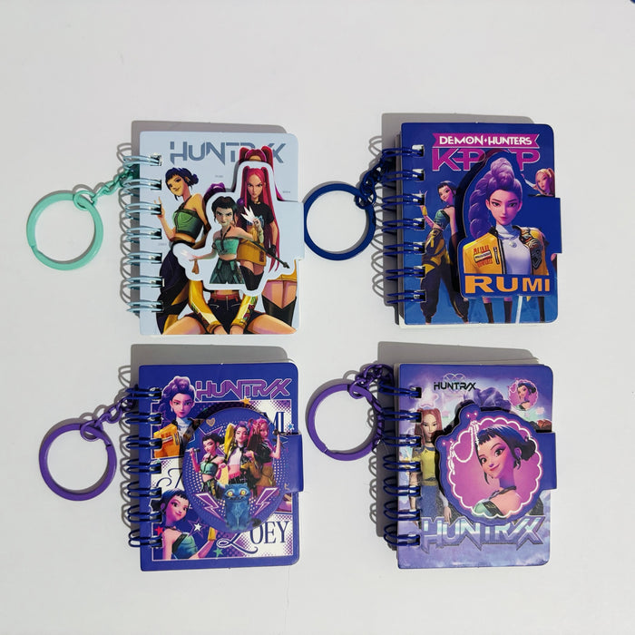 Wholesale KPOP mini portable coil magnetic clasp student notebook